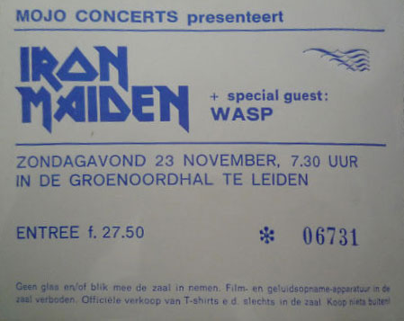 Somewhere On Tour 1986/1987
