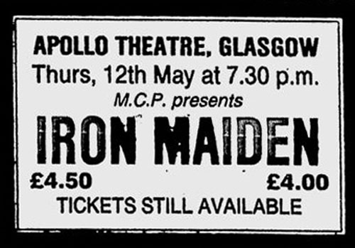 Apollo Theatre – Glasgow