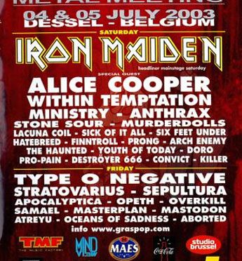 Graspop Metal Meeting – Dessel