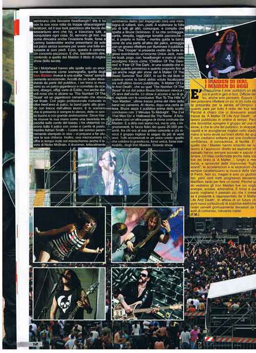 Metal Maniac N°7/8, juillet-août 2007