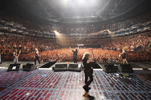 IRON MAIDEN O2 LONDON --JOHN McMURTRIE