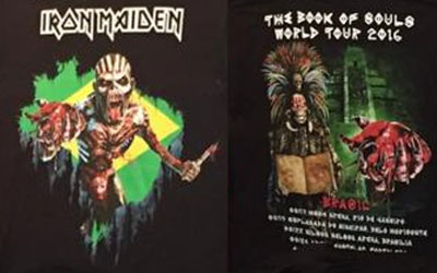 The Book Of Souls Brazil Tour 2016