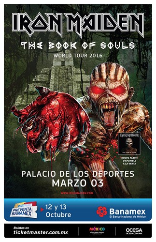 Iron Maiden - Mexico City - 03/03/16