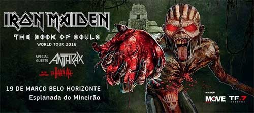 Iron Maiden - Belo Horizonte - Brazil - 03/19/2016