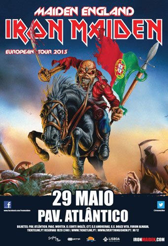 Maiden England Tour 2013 - Lisbon - Portugal