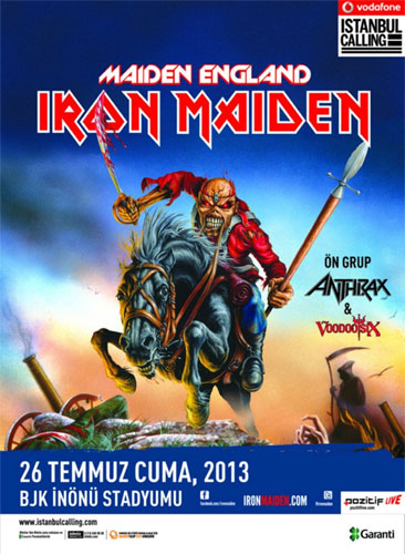 Maiden England Tour 2013 - Turkey