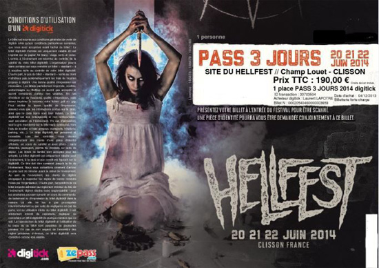 Maiden England Tour 2014 - Hellfest - France