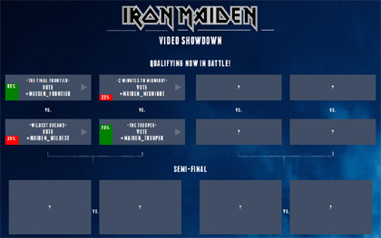 Iron Maiden Video Showdown