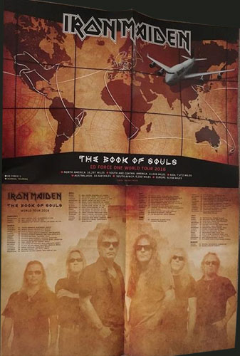 The Book Of Souls world tour 2016