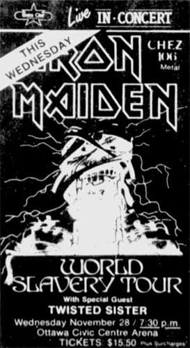 World Slavery Tour 1984/1985