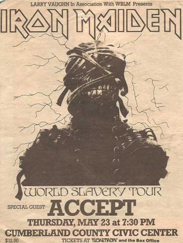 World Slavery Tour 1984/1985