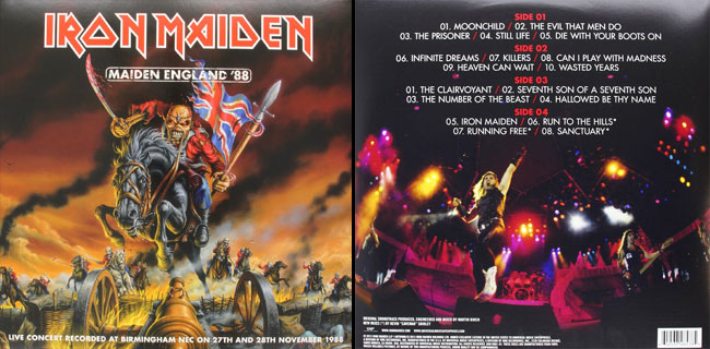Maiden England '88 Vinyle