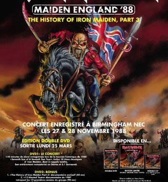 Maiden England ’88 <br />(DVD 2013)