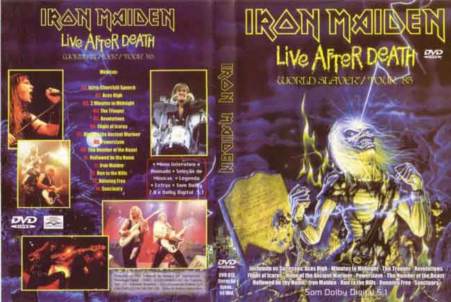 Live After Death VHS Brazil