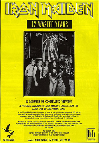 12 Wasted Years VHS Promo
