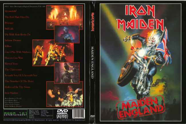 Maiden England VHS
