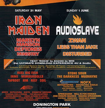Download Festival – Donington Park – Castle Donington