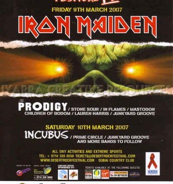 Desert Rock Festival – Country Club – Dubai