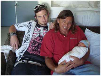 Kevin Shirley's  baby, Talon, 2007/09/05