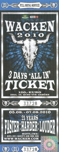 The Final Frontier Tour 2010 - Germany