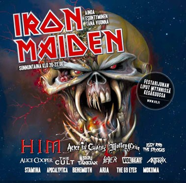 Sonisphere – Kirjurinluoto – Pori