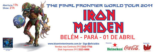 The Final Frontier World Tour 2011 - Brazil