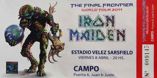 The Final Frontier World Tour 2011 - Buenos Aires
