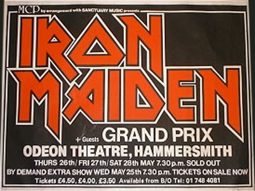 World piece Tour 1983 - UK