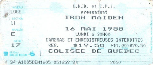 Seventh Tour of a Seventh Tour 1988