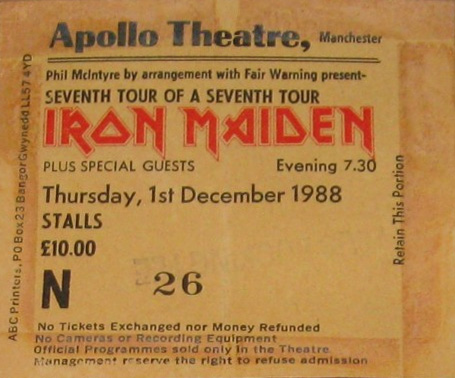 Seventh Tour 1988
