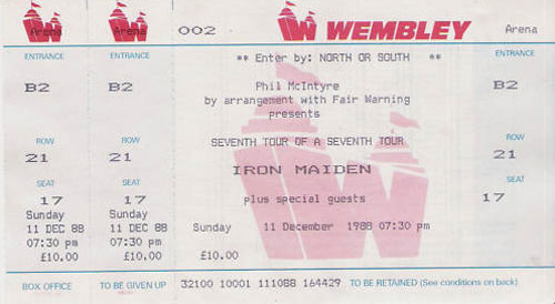 Seventh Tour 1988