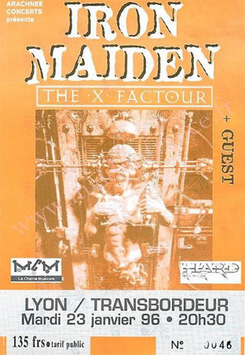 The X Factour 1995 / 1996
