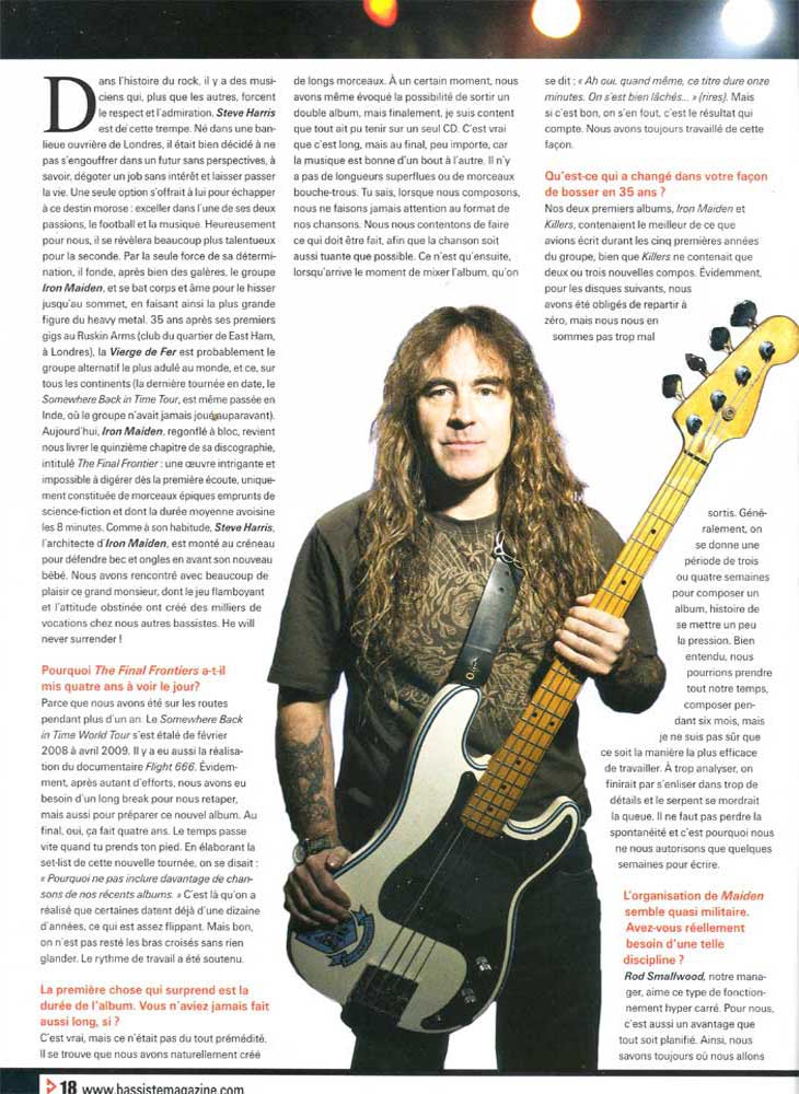 Bassiste Magazine N°32 - Septembre / Octobre 2010