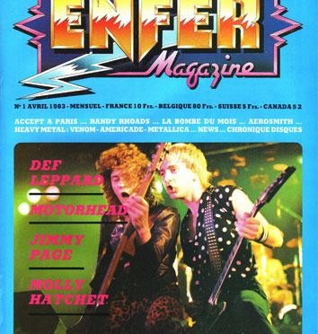 Enfer Magazine N°1 – Avril 1983