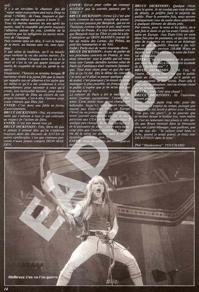 Enfer Magazine N°17 - Oct 1984