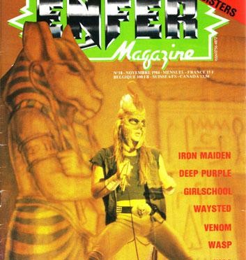 Enfer Magazine N°18 – Nov. 1984