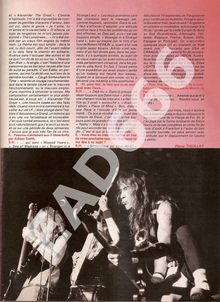 Enfer Magazine N°42 - Nov 1986