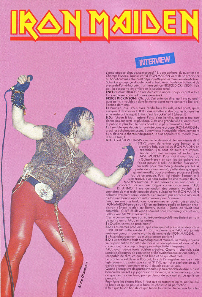 Enfer Magazine N°8 - Dec. 1983