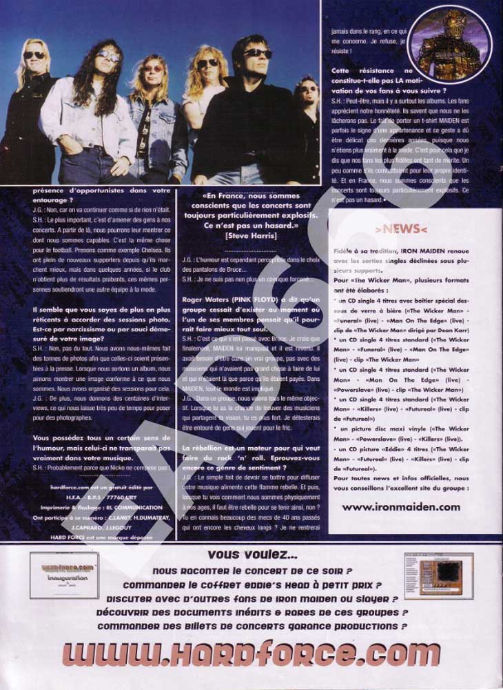 Hard Force.com N°1 - Mai 2000