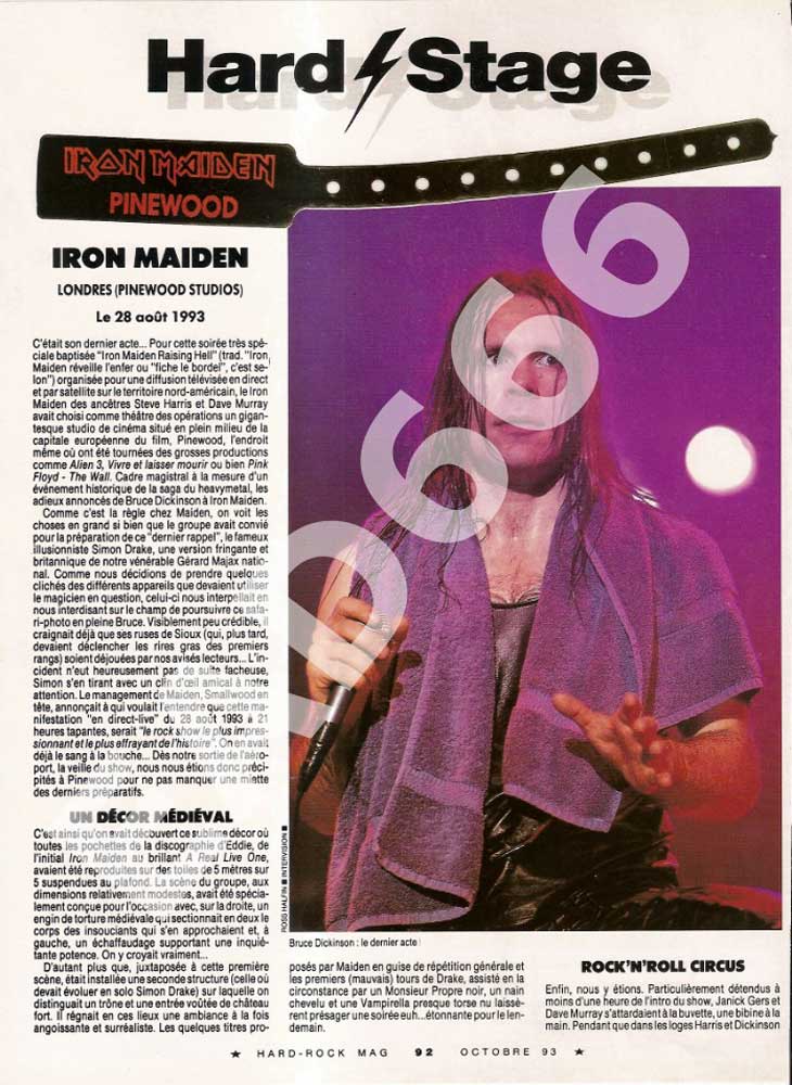 Hard Rock Magazine N°107 - Octobre 1993