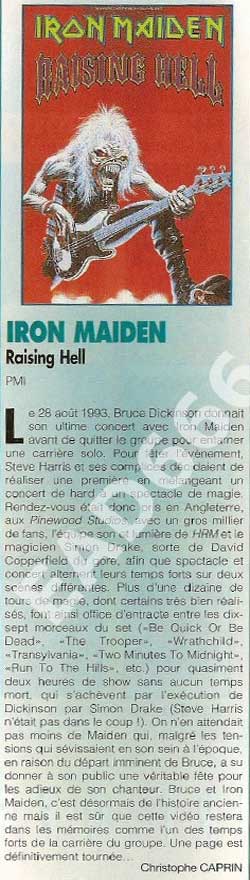 Hard Rock Magazine N°118 - Décembre 1994