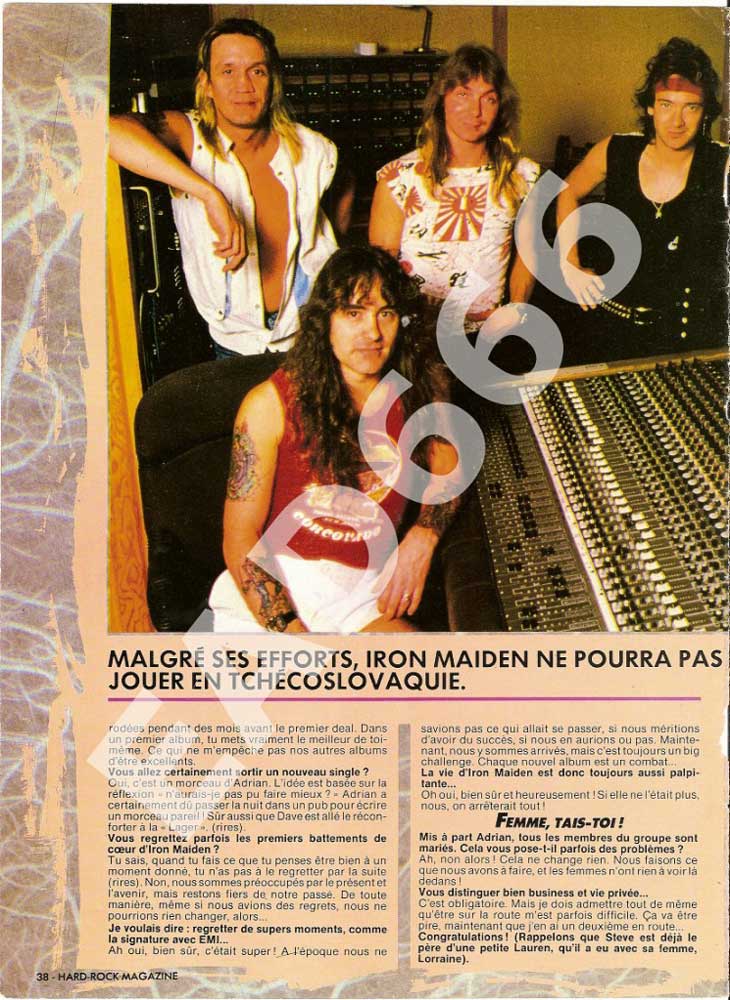 Hard Rock Magazine N°26 - Oct 1986