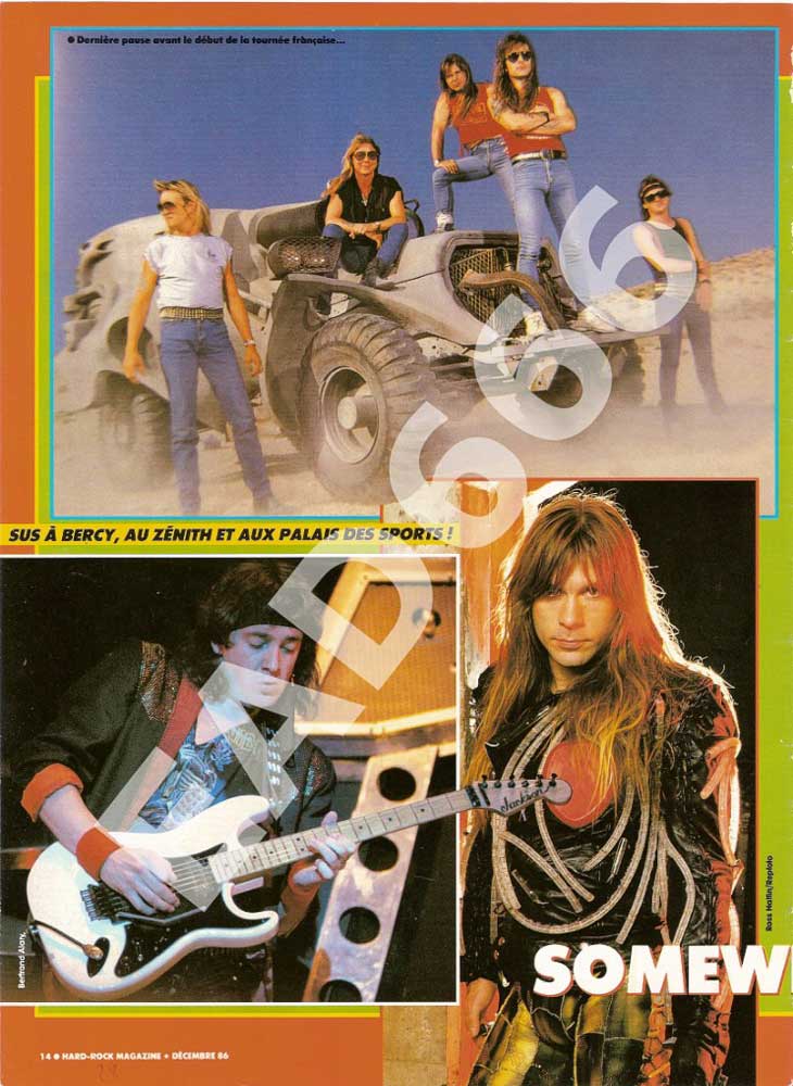 Hard Rock Magazine N°28 – Dec 1986