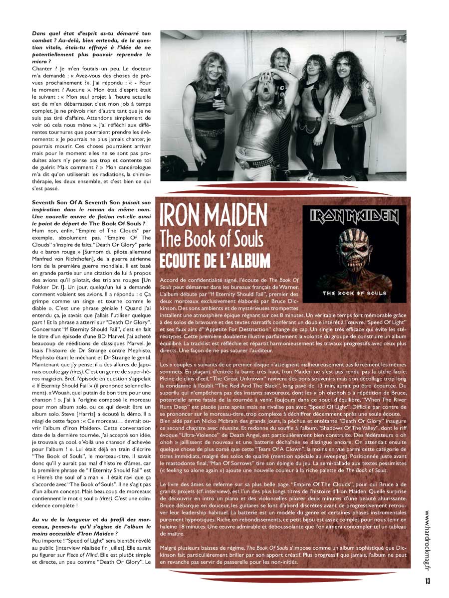 Hard Rock Magazine N°54 - Octobre 2015