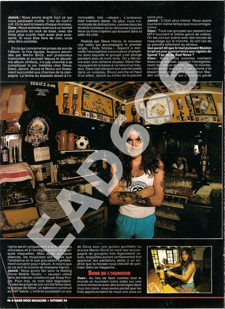 Hard Rock Magazine n°71- Octobre 1990