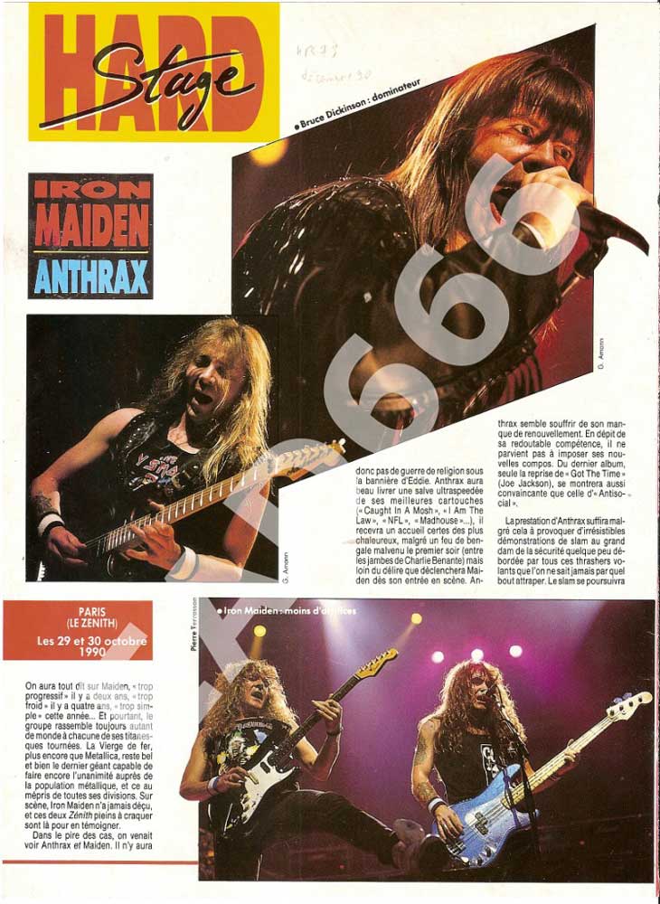 Hard Rock Magazine N°73 - Décembre 1990