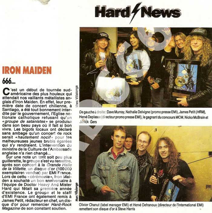 Hard Rock Magazine N°95 - Octobre 1992