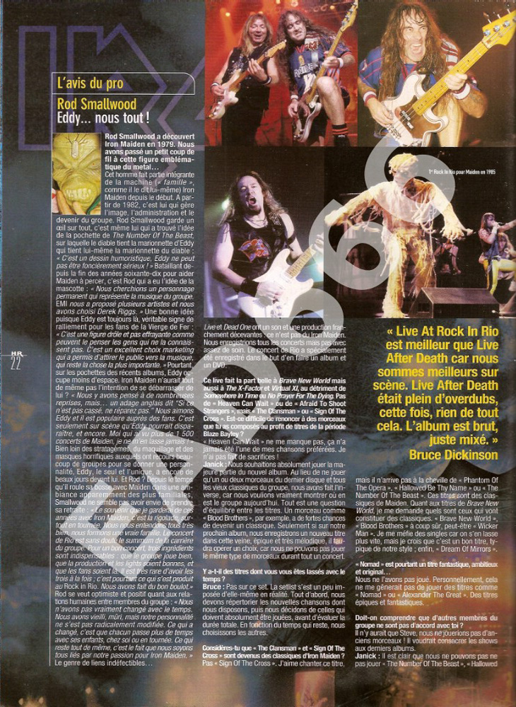 Hard Rock Magazine NS N°78 - Mars 2002