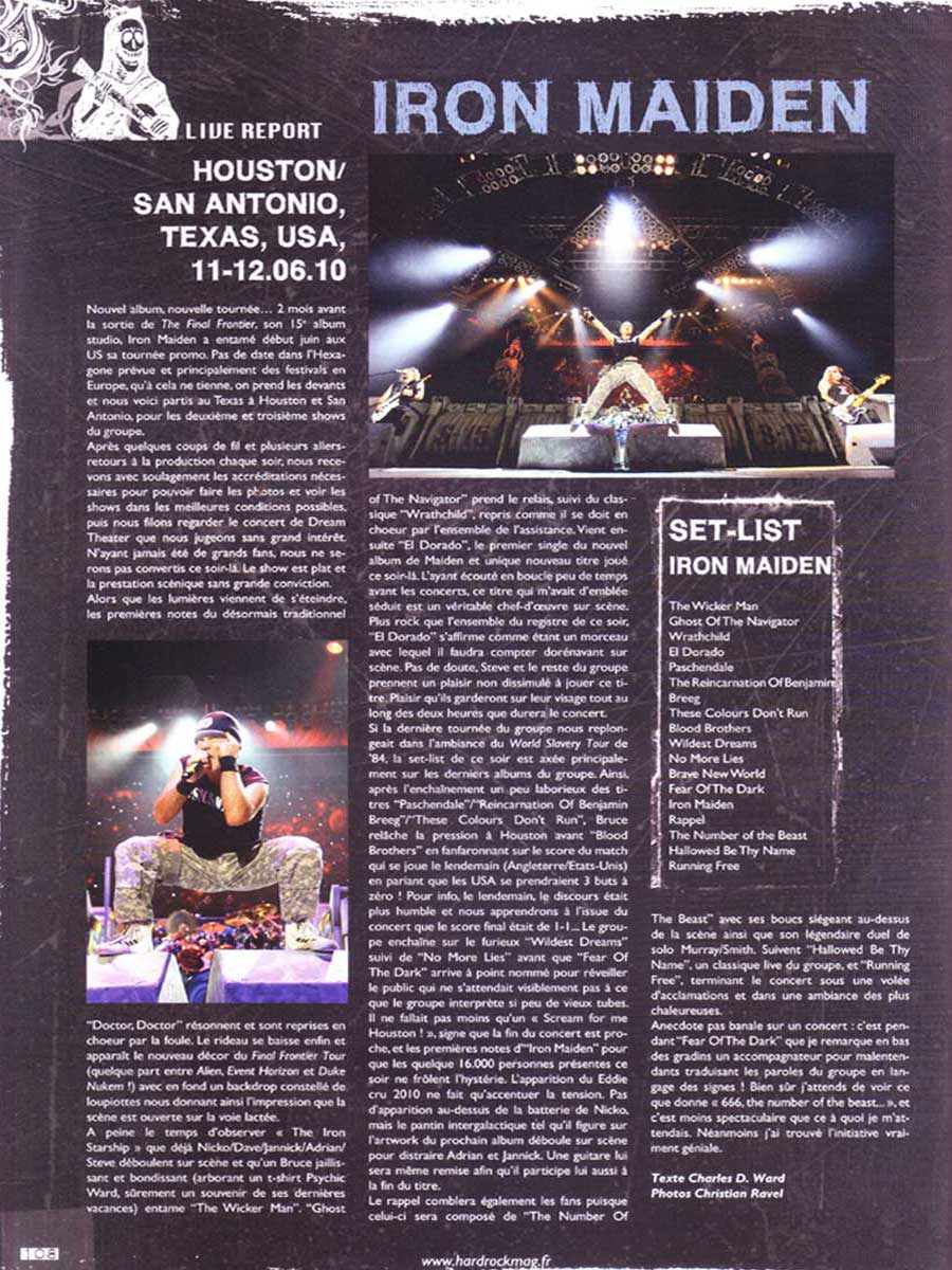 Hard Rock Magazine N°30 - Août / Septembre 2010