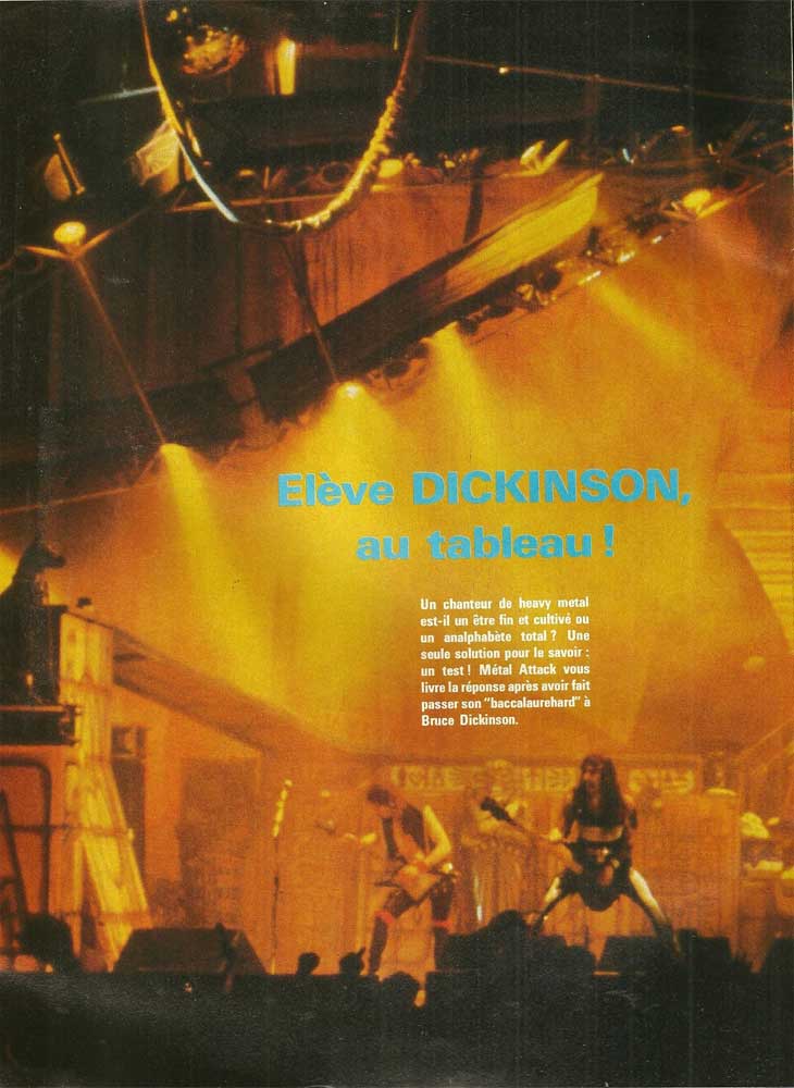 Metal Attack N°27 - Décembre 1985